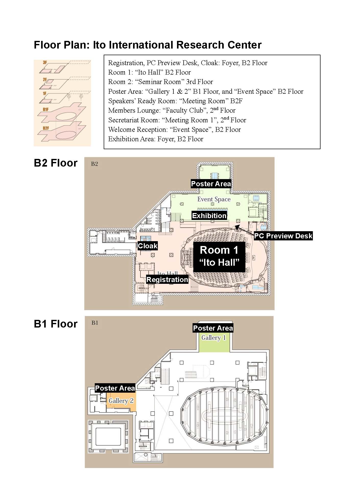 Floor Map 1
